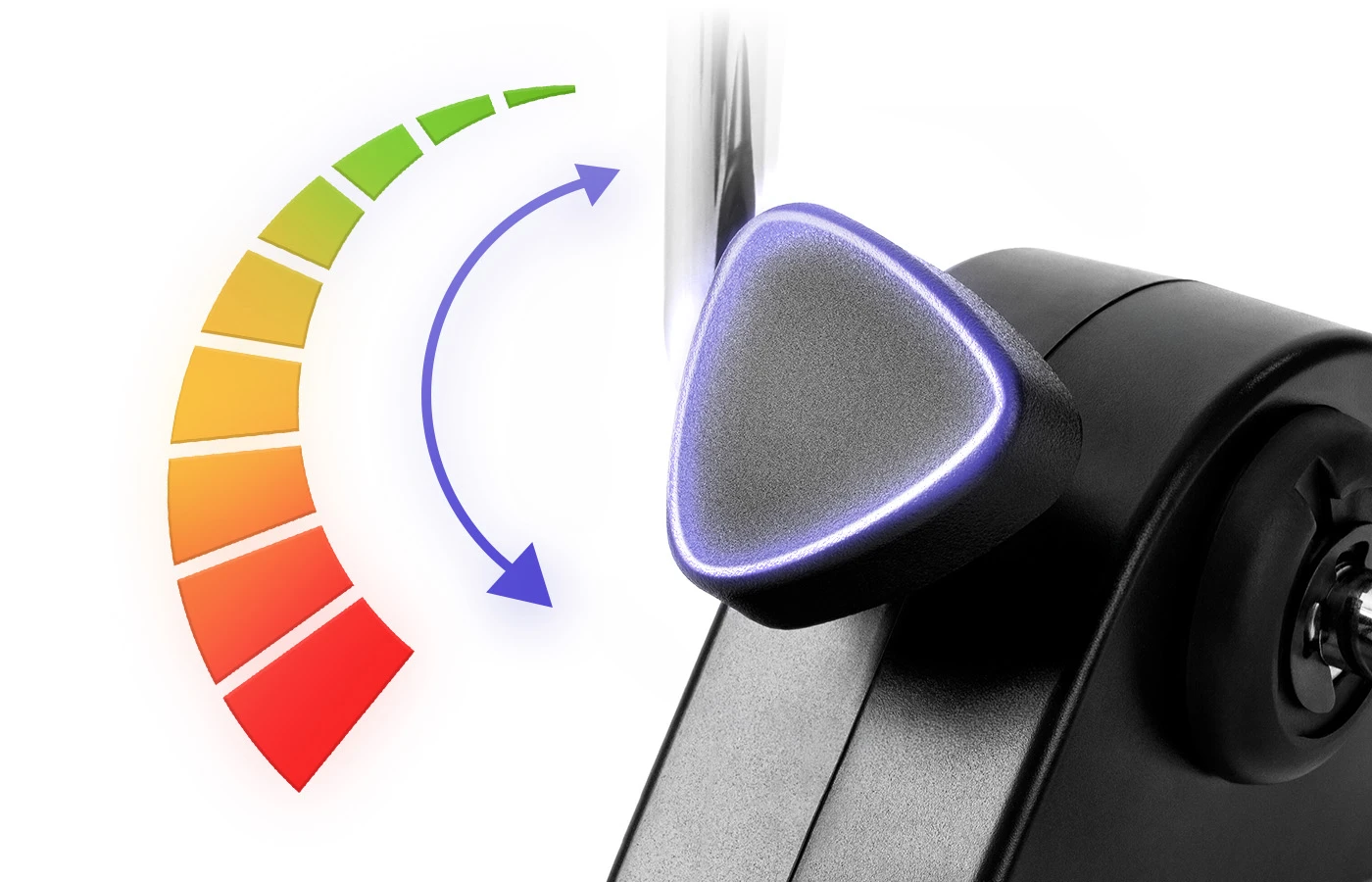 Złożony rotor treningowy Pedal Exerciser